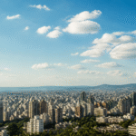 Imagem ilustrativa: Previsão do tempo para hoje em belo horizonte sol com algumas nuvens e sem chuva