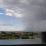 Imagem ilustrativa: Previsão do tempo para hoje em sete lagoas mg sol nuvens e chuva forte à noite