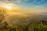 Imagem ilustrativa: Previsão do tempo para Ribeirão das Neves MG nesta quarta-feira sol algumas nuvens e névoa pela manhã