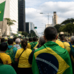 Imagem ilustrativa: Protesto em belo horizonte reúne grupos de direita contra lula e ministro moraes no 7 de setembro