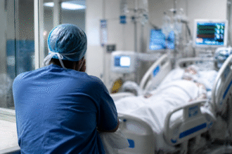 Imagem ilustrativa: Quase metade dos médicos de UTIs brasileiras enfrenta risco alto de burnout revela estudo