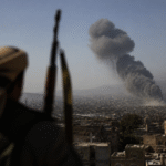 Imagem ilustrativa: Rebeldes houthis relatam mais de 40 ataques da arábia saudita em várias regiões do iêmen