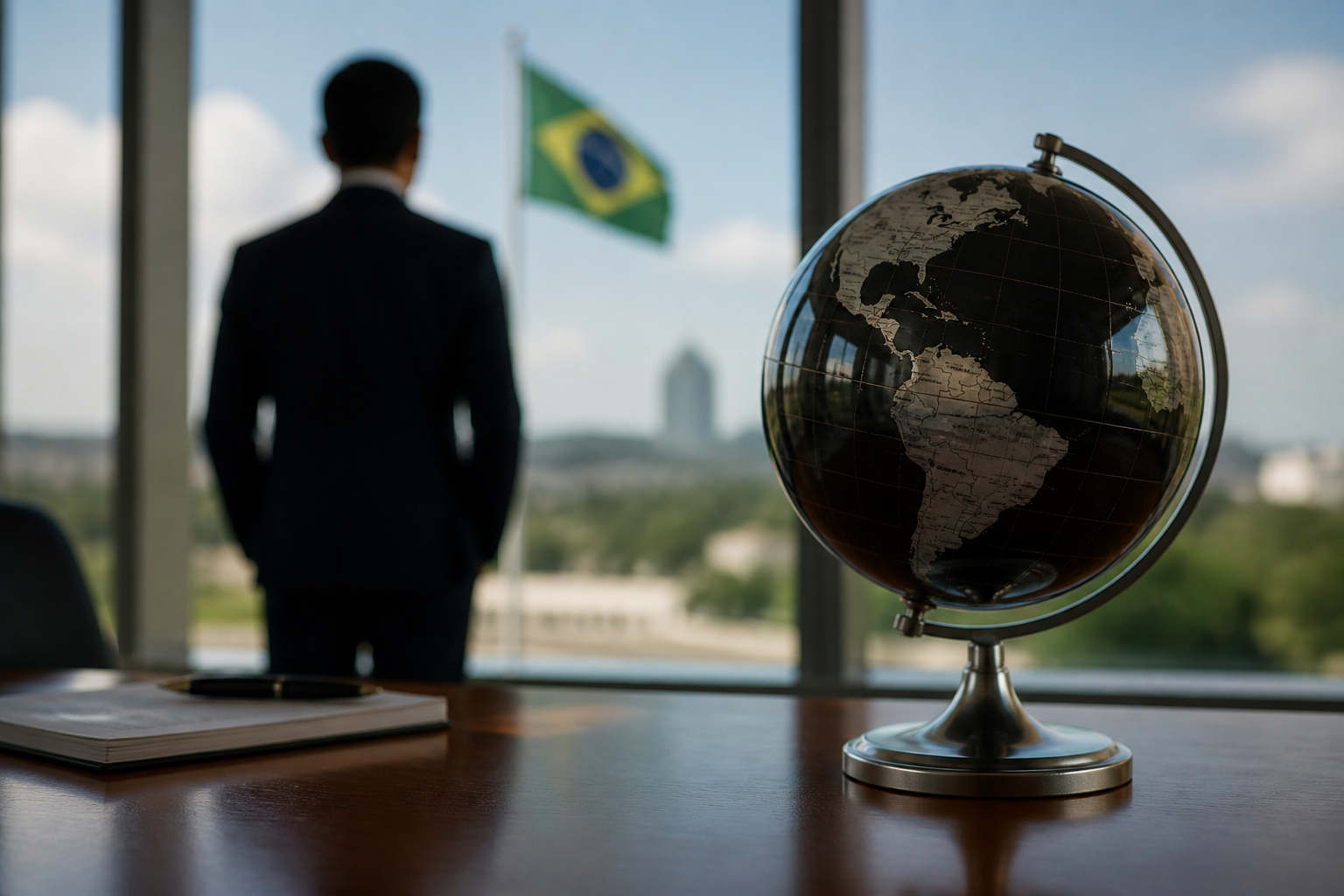 Imagem ilustrativa: Renan Santos ironiza possibilidade de Eduardo Bolsonaro como chanceler se Flávio vencer eleição