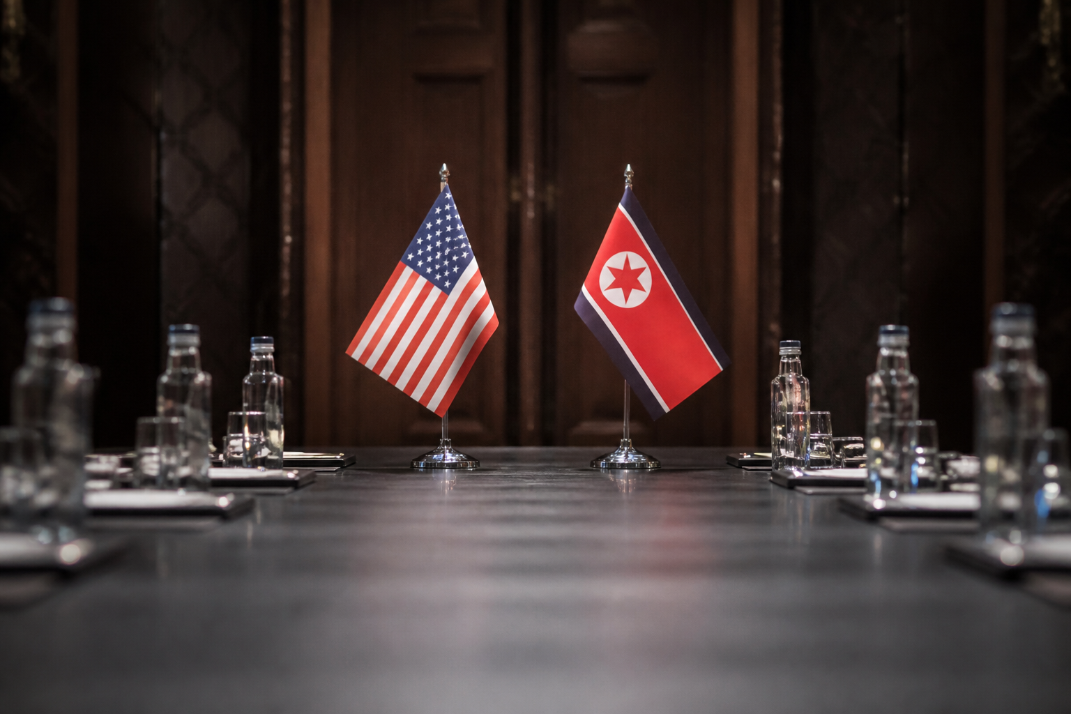 Imagem ilustrativa: Reunião entre Estados Unidos e Coreia do Norte pode ocorrer a qualquer momento indicam fontes de inteligê