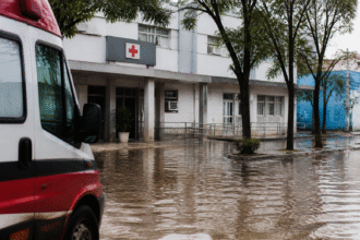 Imagem ilustrativa: Serviços de saúde em Diamantina são suspensos após fortes chuvas causarem danos