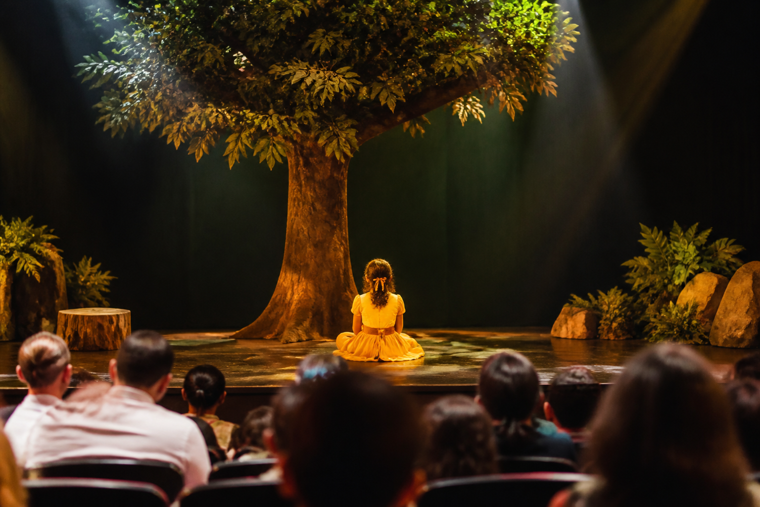 Imagem ilustrativa: Teatro Francisco Nunes apresenta espetáculo infantil Margot e árvore da vida neste domingo