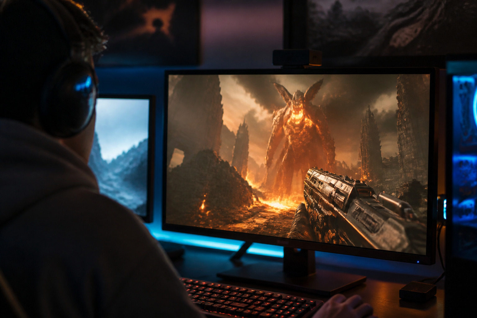 Imagem ilustrativa: Temporada 6 de Call of Duty une Black Ops 7 e Warzone com parceria inédita de Doom