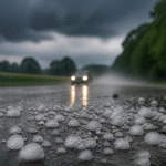 Imagem ilustrativa: Temporal com granizo e ventos fortes mobiliza alerta em 661 cidades de mg