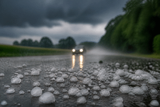 Imagem ilustrativa: Temporal com granizo e ventos fortes mobiliza alerta em 661 cidades de mg