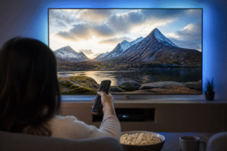 Imagem ilustrativa: TVs QLED com Google TV ofertas para uma experiência visual completa em casa