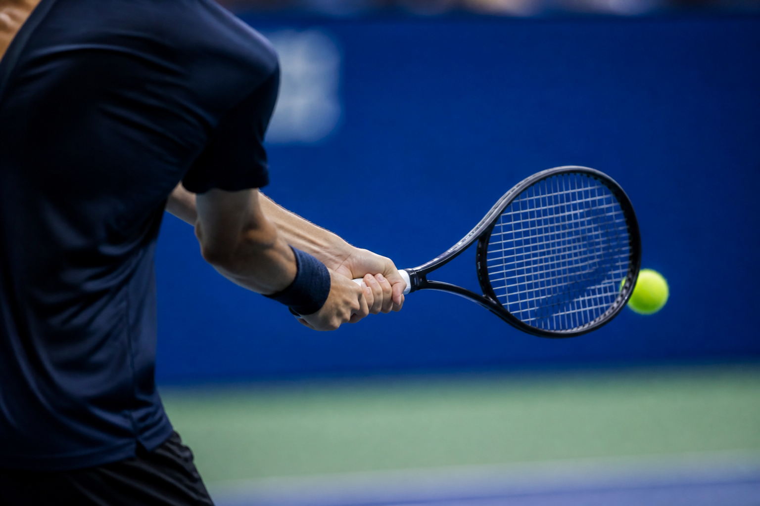 Imagem ilustrativa: US Open marca fim do domínio do backhand de uma mão no tênis moderno