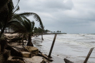 Imagem ilustrativa: Ventania forte causa danos em praias do sul do Pará mas sem feridos
