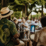 Imagem ilustrativa: Véspera de feriado tem samba de boa na praça com criolo raiz e manu dias em belo horizonte