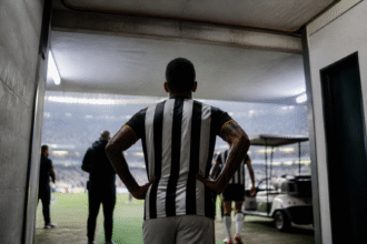 Imagem ilustrativa: Bastidores da vitória do atlético-mg contra o coritiba na arena mrv