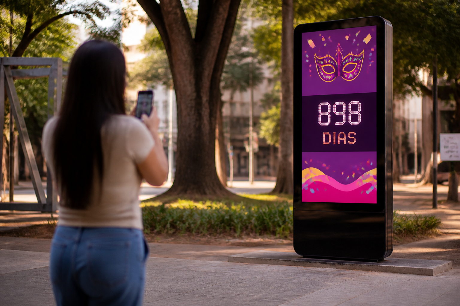 Imagem ilustrativa: Belo Horizonte inaugura totem com contagem regressiva para o Carnaval 2027
