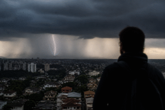 Imagem ilustrativa: Chuva forte trovoadas e risco de granizo previsão para São Paulo Rio e Minas na quarta-feira