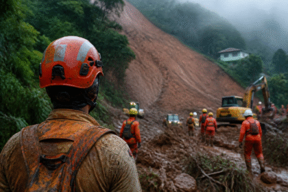 Imagem ilustrativa: Deslizamento de terra em maripá de minas deixa um morto e mobiliza equipes de resgate