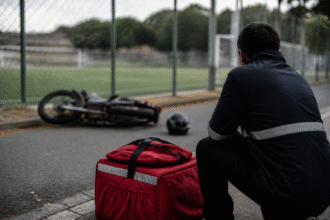 Imagem ilustrativa: Entregador é encontrado morto próximo a campo de futebol na grande bh o que isso revela sobre a segurança