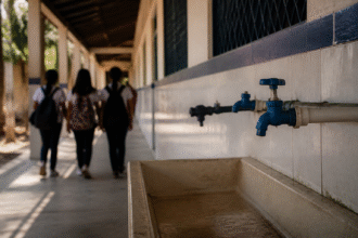 Imagem ilustrativa: Escola em Belém libera alunos mais cedo há duas semanas por falta de água