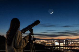 Imagem ilustrativa: Fase da Lua em 16 de outubro de 2026 o que esperar da Lua nova e do ciclo lunar deste mês