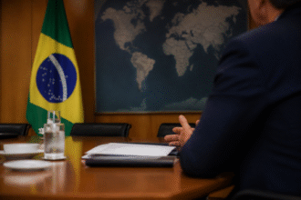 Imagem ilustrativa: Governo brasileiro deve intensificar discurso contra intervenção após decisão dos EUA sobre facções