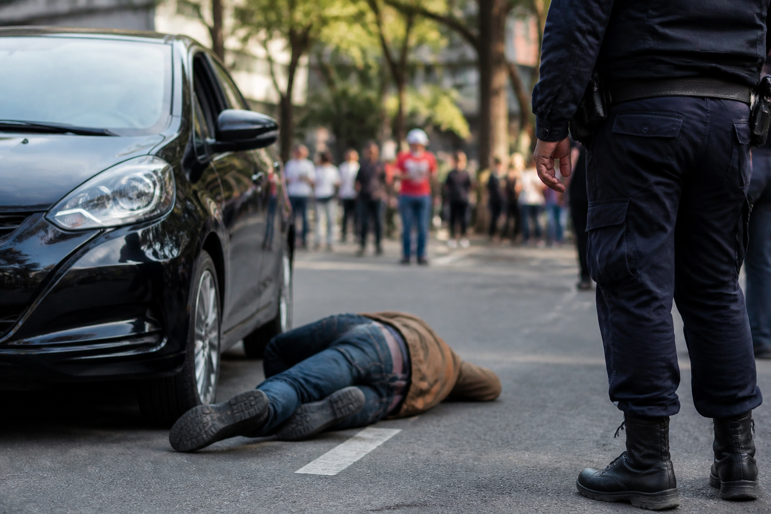 Imagem ilustrativa: Homem é atropelado em ato pró-lula em belo horizonte motorista é preso