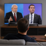 Imagem ilustrativa: Lula e Flávio Bolsonaro aparecem tecnicamente empatados no segundo turno aponta Datafolha