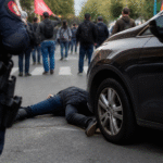 Imagem ilustrativa: Manifestante é atropelado durante ato político no centro de Belo Horizonte motorista é detido
