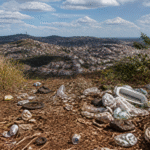 Imagem ilustrativa: Morro do Cruzeiro em Carandaí enfrenta acúmulo de lixo e riscos ambientais