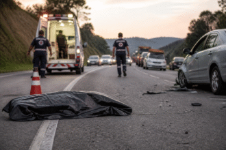 Imagem ilustrativa: Motorista atropelado ao tentar atravessar a mg-050 em itaúna morre no local