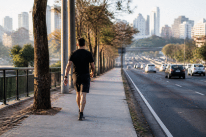 Imagem ilustrativa: Patrus faz caminhada pela avenida do Contorno em Belo Horizonte neste sábado