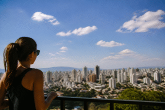 Imagem ilustrativa: Previsão do tempo para hoje em Belo Horizonte dia de sol e poucas nuvens sem chuva