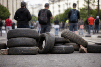 Imagem ilustrativa: Projeto de lei propõe multa para quem instalar barricadas em ruas de belo horizonte