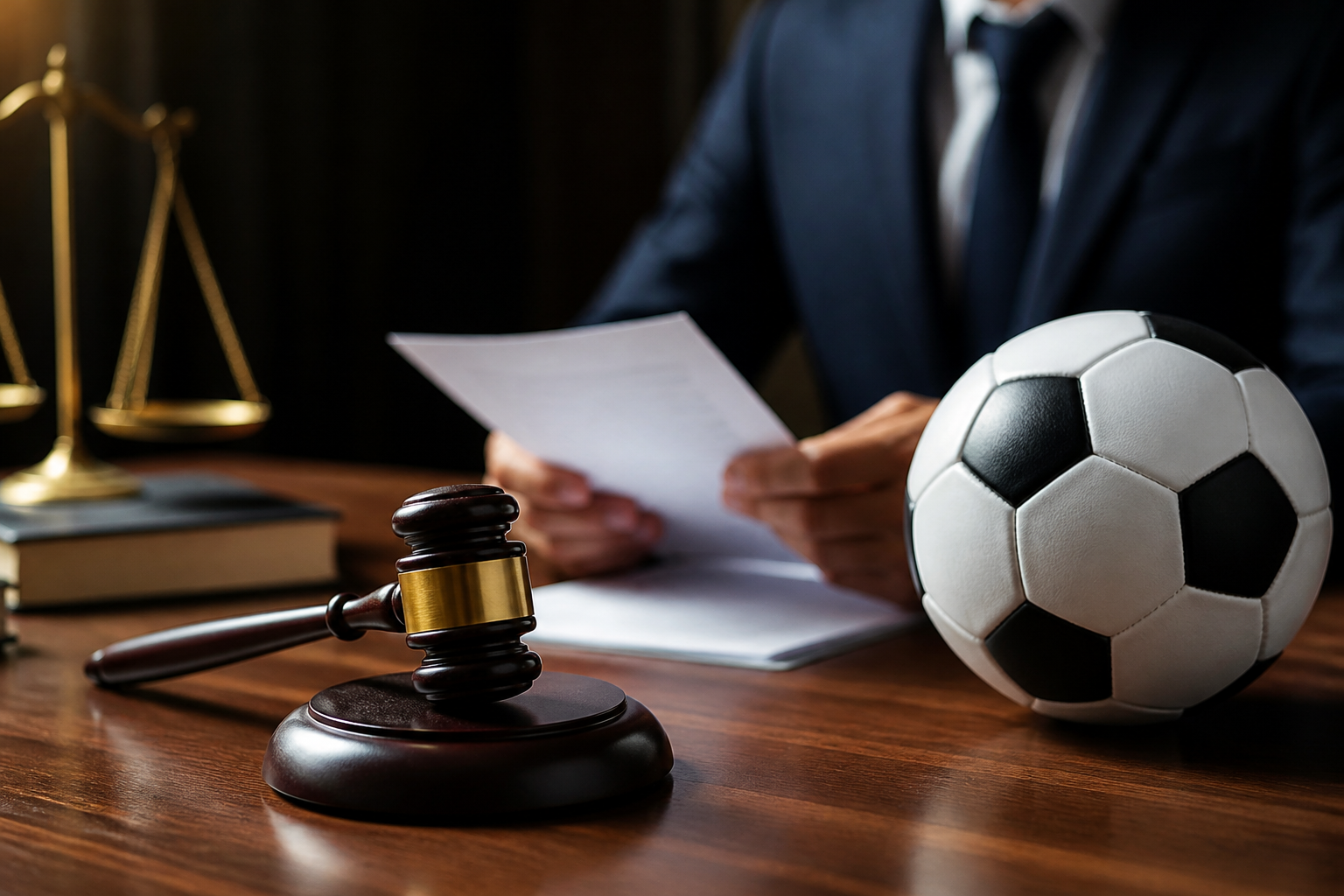 Imagem ilustrativa: Resultado do julgamento de Ruan Tressoldi pelo STJD e suas implicações para o futebol brasileiro