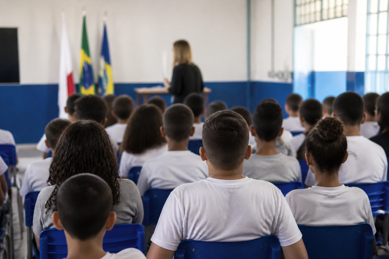 Imagem ilustrativa: Semana cívica movimenta escolas municipais de Ressaquinha com atividades de cidadania