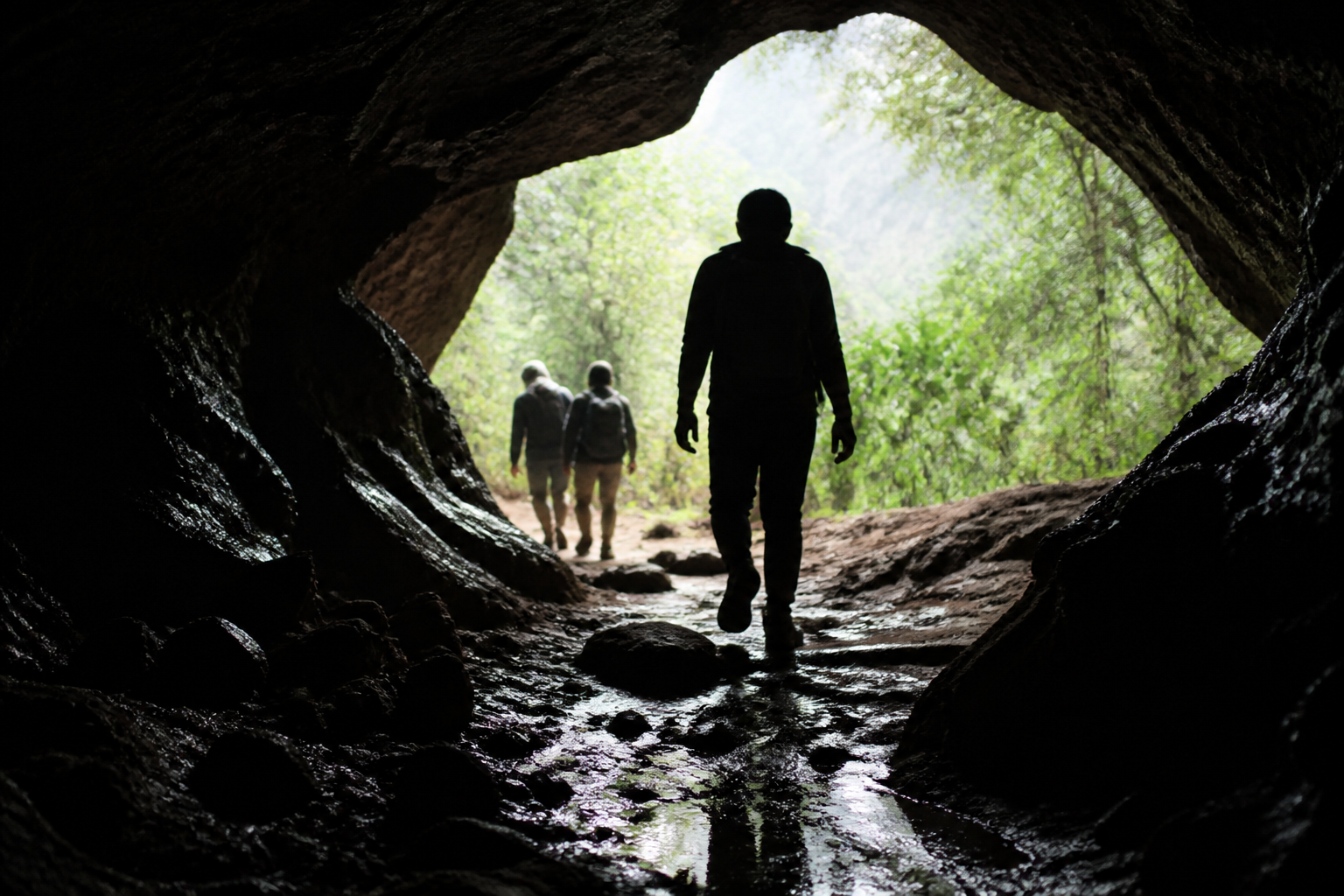 Imagem ilustrativa: Sobreviventes de caverna no Laos saem sozinhos e surpreendem equipes de resgate