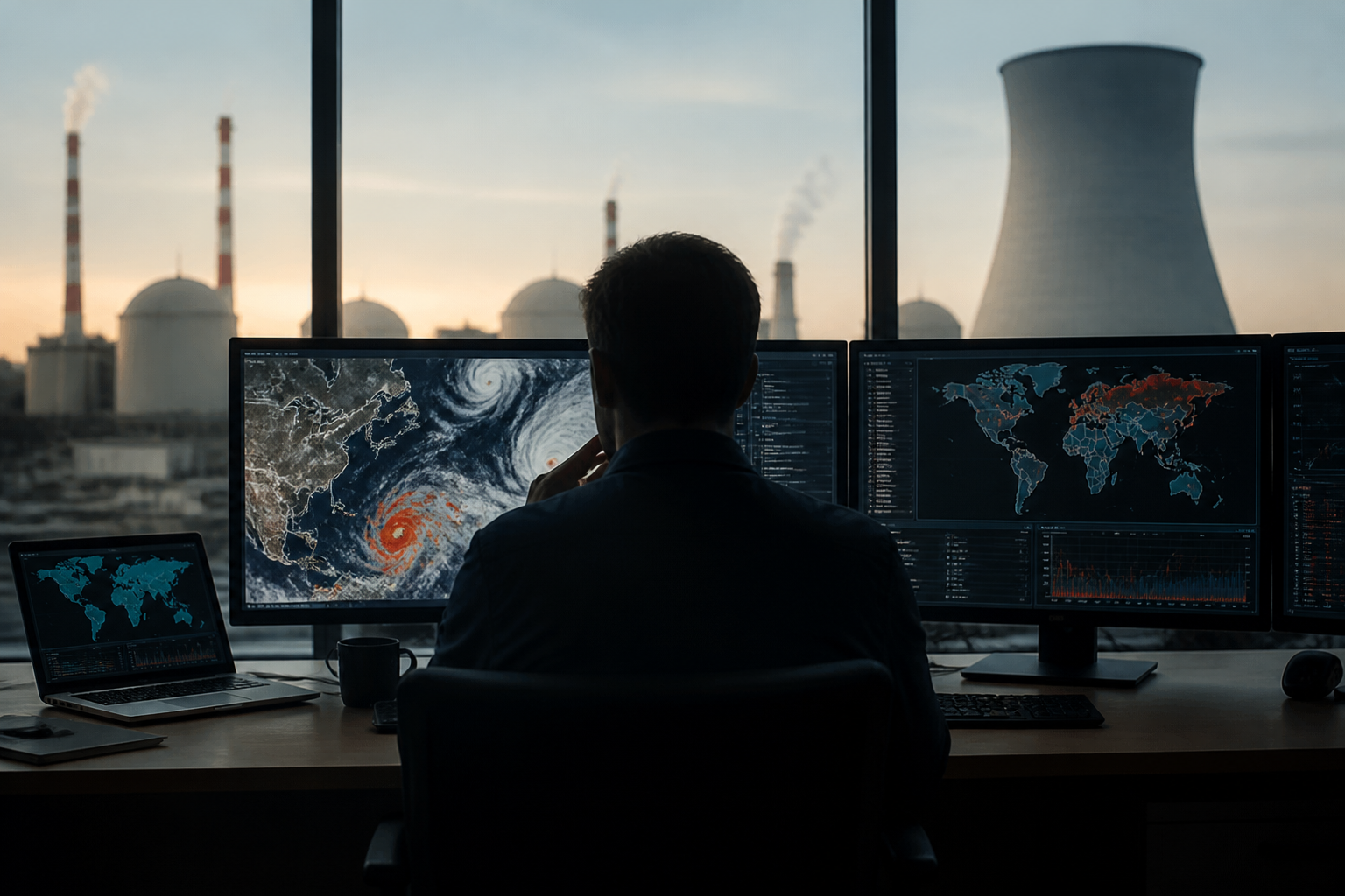 Imagem ilustrativa: Super El Niño riscos nucleares e alertas de Bill Gates o que esperar do futuro próximo