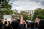 Imagem ilustrativa: Trabalhadores da educação em Parauapebas protestam contra demissões e exigem melhorias nas escolas