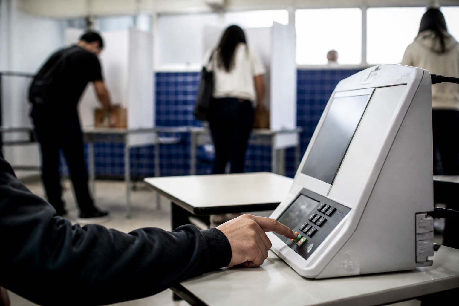 Imagem ilustrativa: TSE muda local de votação em mais de 4 mil seções para o segundo turno das eleições 2026